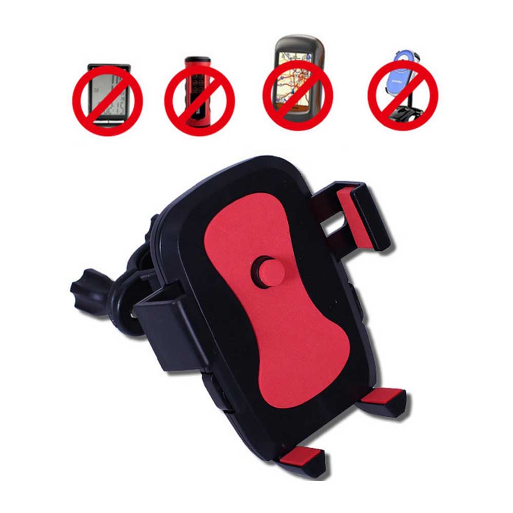 motorcycle E scooter 2x cell phone bike bicycle mount holder