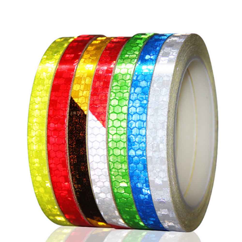 Colorful bicycle bike decoration reflective tape stickers