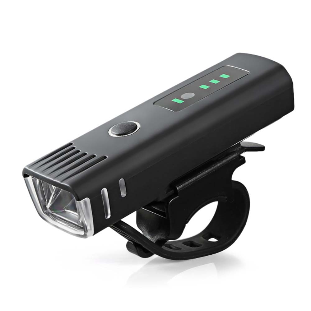 bike bicycle led front head light with usb rechargeable